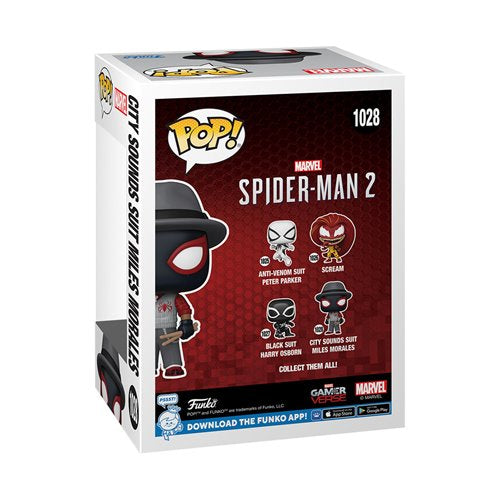 Spider-Man 2 - City Sounds Suit Miles Morales Pop! #1028