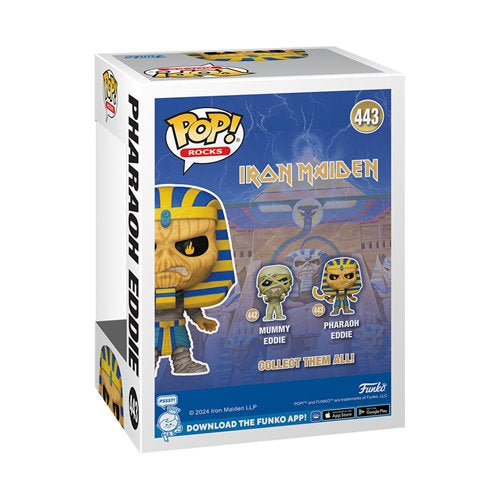 Iron Maiden - Pharaoh Eddie Pop! #443