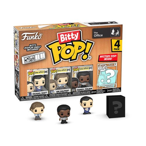 The Office Michael Scott Bitty Pop! Mini-Figure 4 Pack