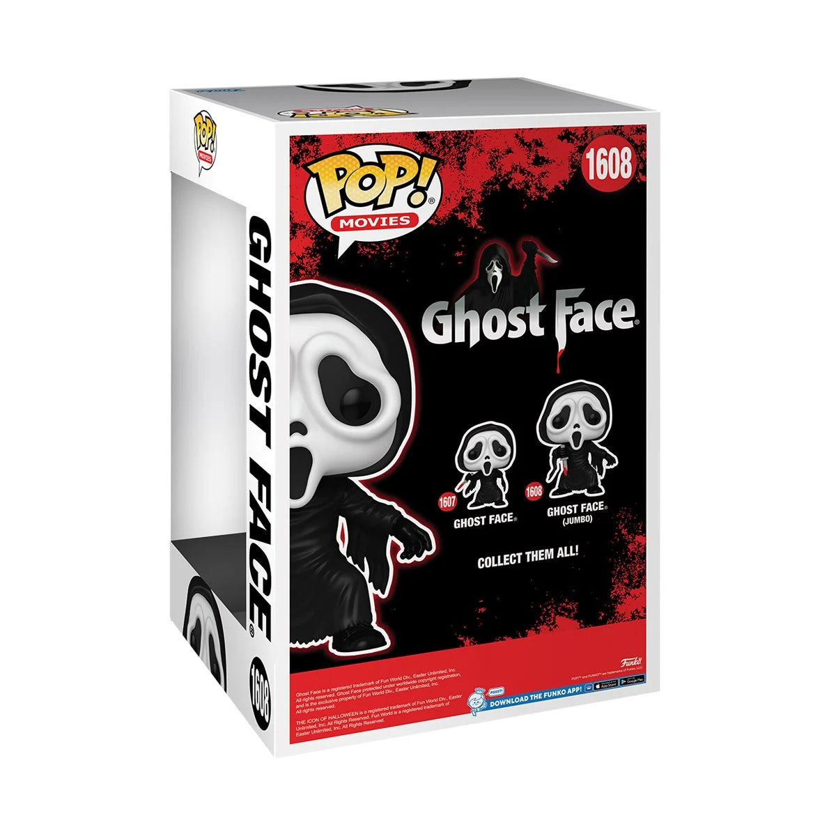 Scream - Ghost Face w/ Knife (Jumbo) Pop! #1608