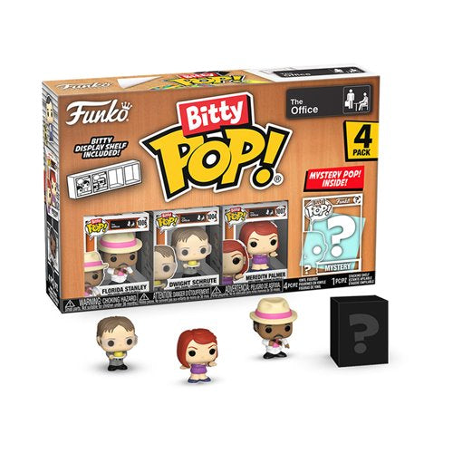 The Office Bitty Pop! Mini-figure 4 pack Bundle of 4