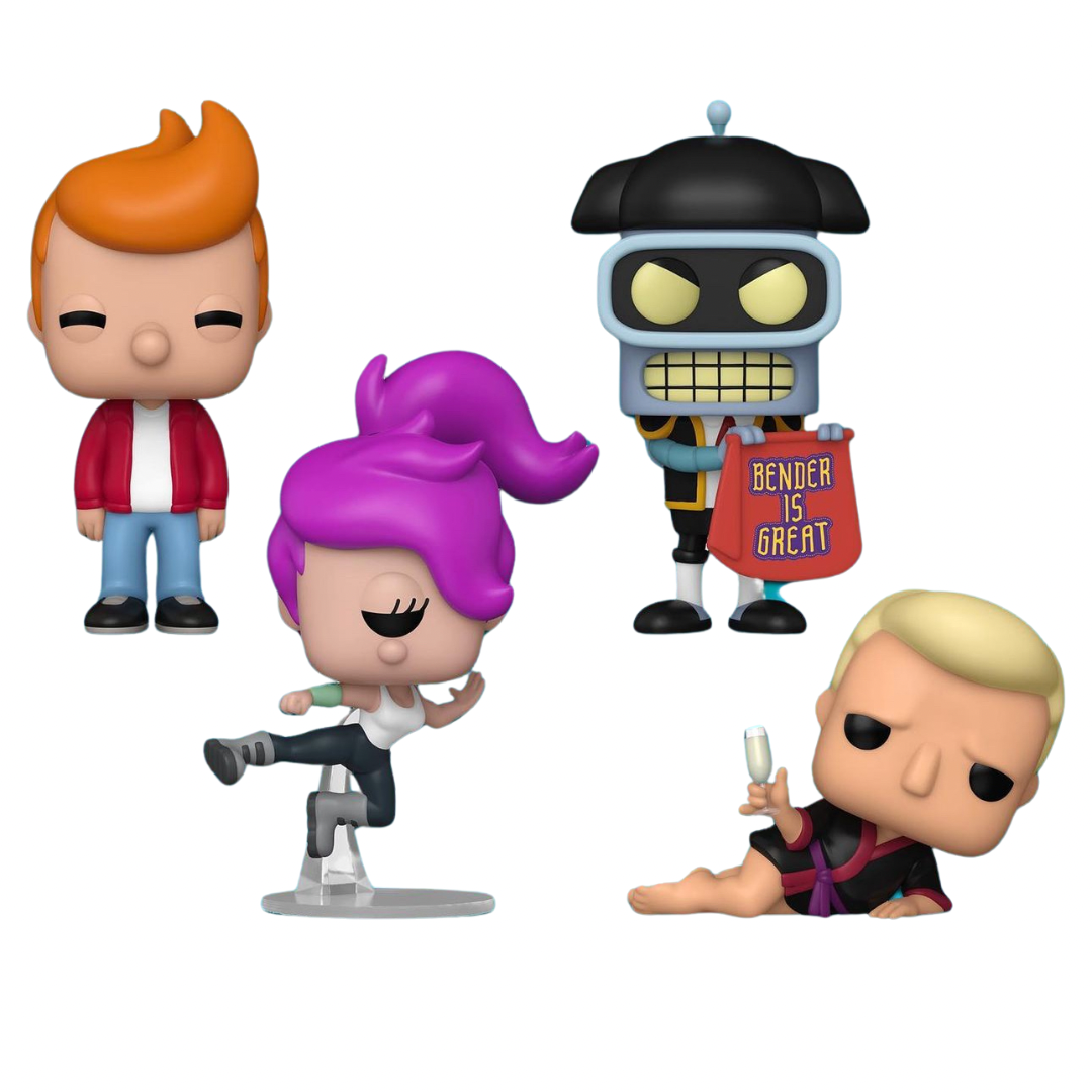 Futurama Bundle of 4 (No Specialty Series)