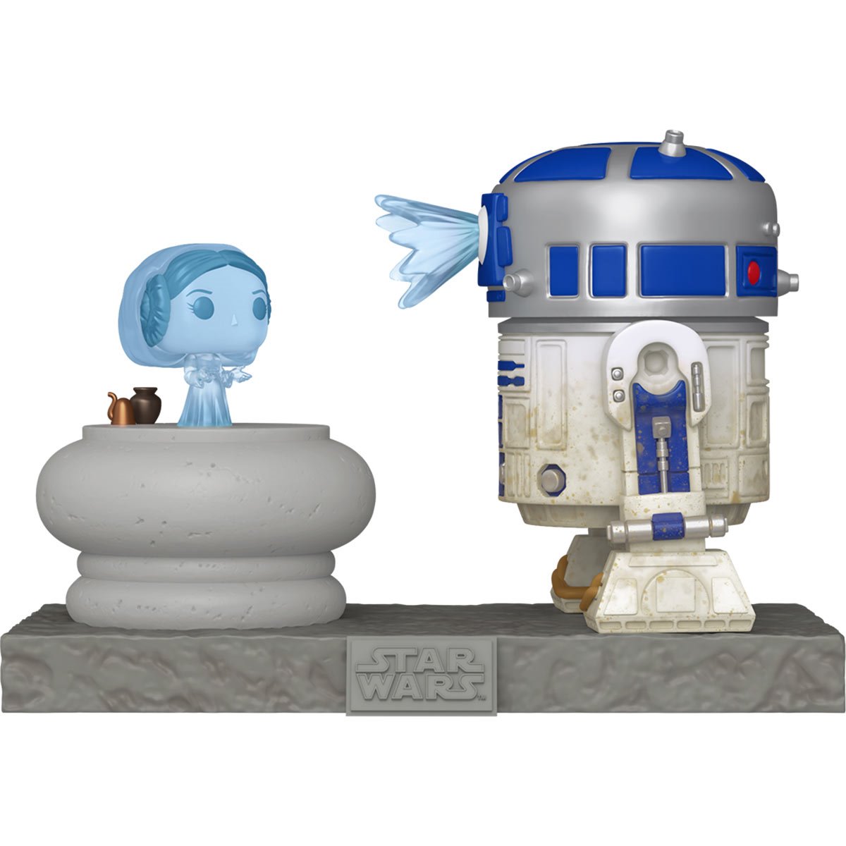 Star Wars - R2-D2 w/ Leia Deluxe Pop! #766