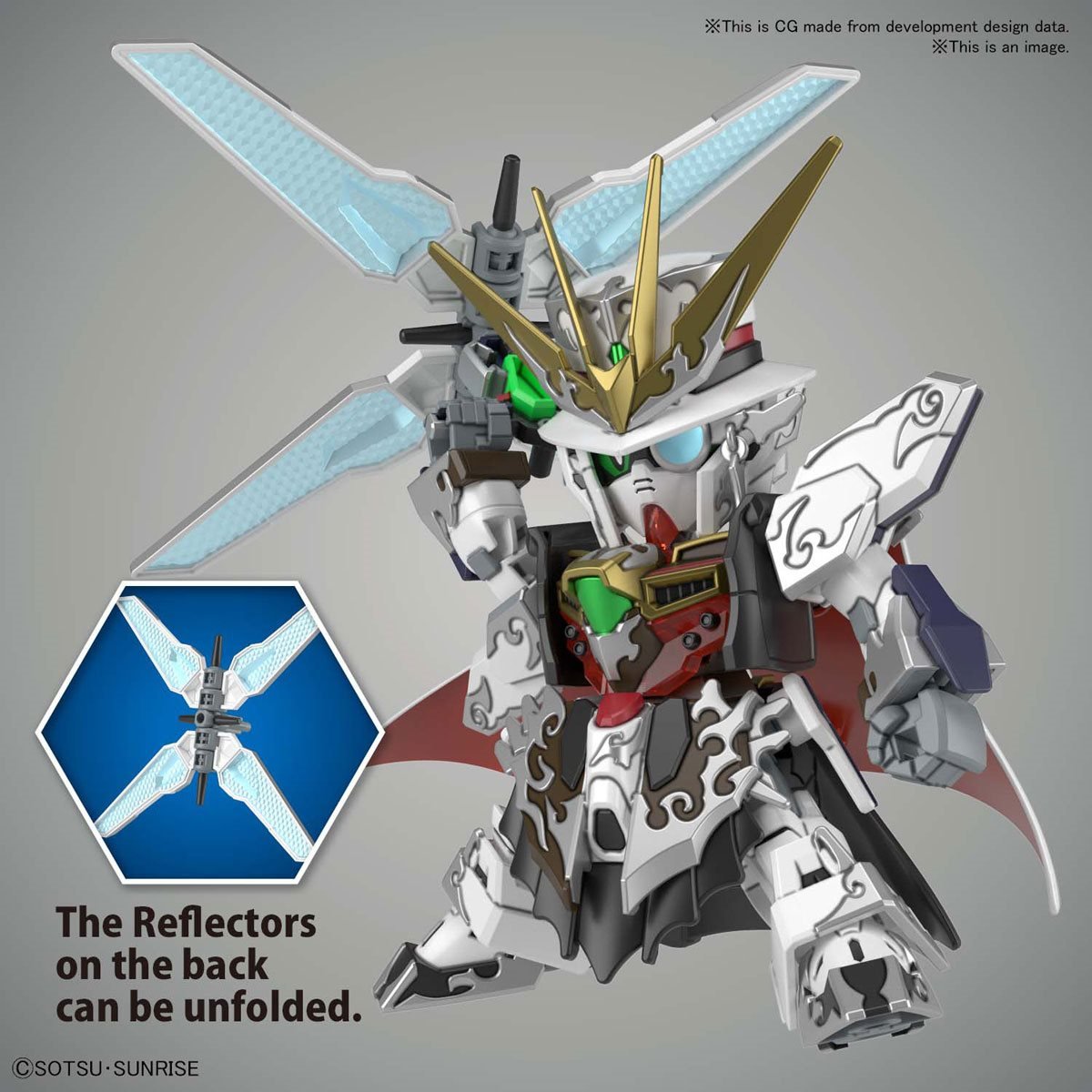 SD Gundam World Heroes 11 Arsene Gundam X Model Kit