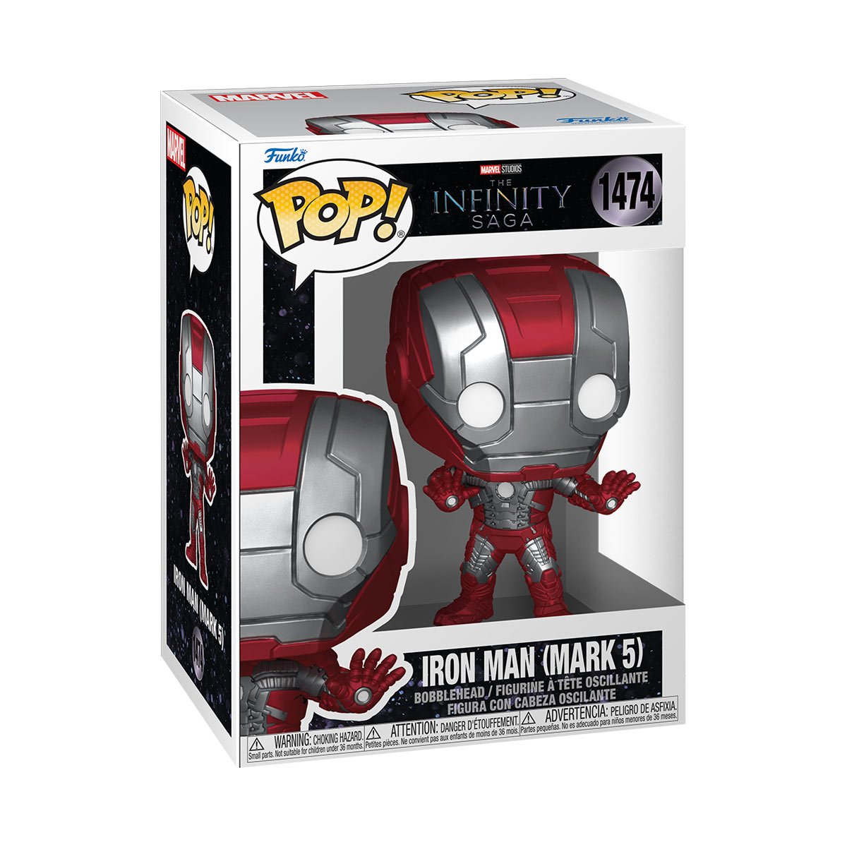 Marvel: The Infinity Saga - Iron Man (Mark 5) Pop! #1447