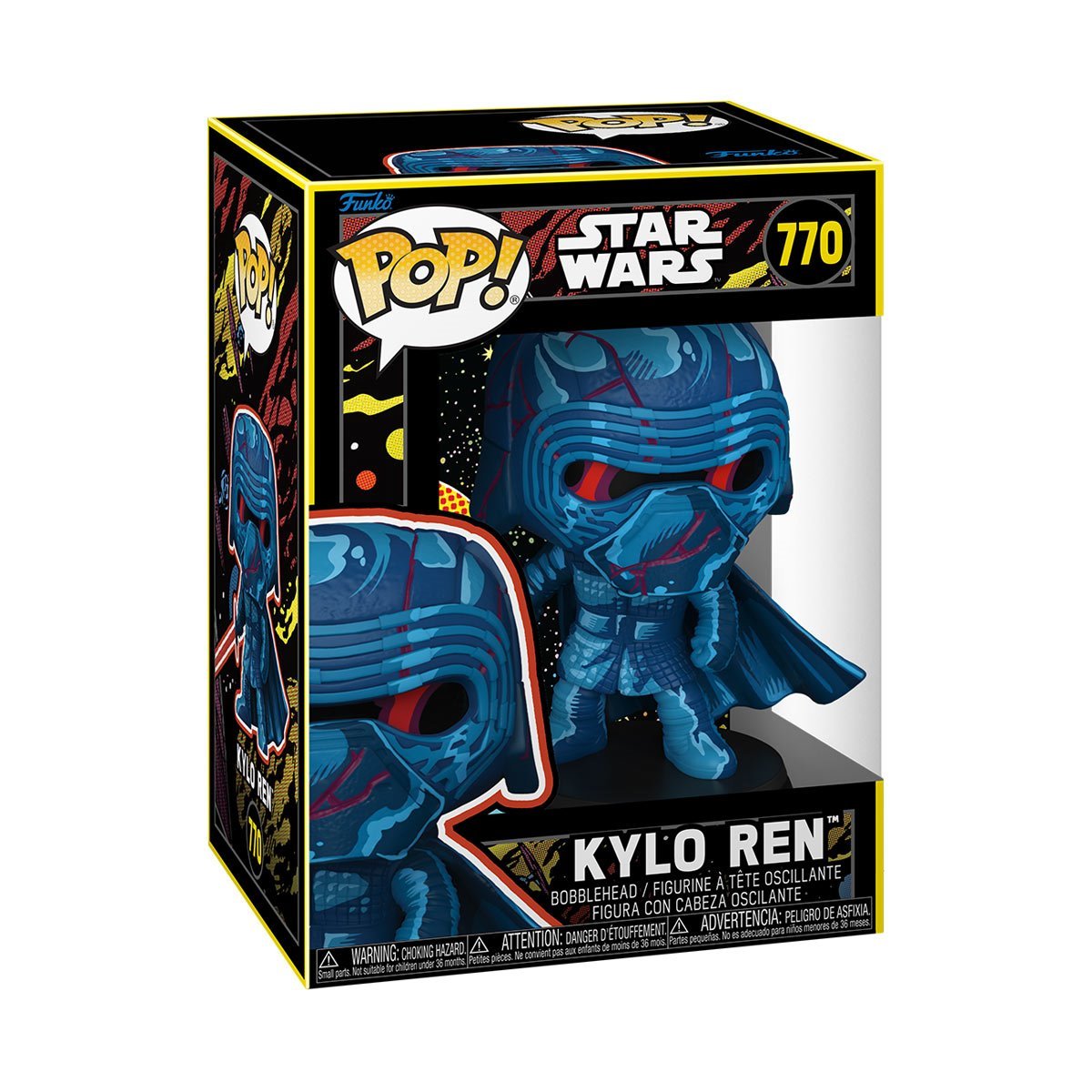 Star Wars Retro - Kylo Ren Pop! #770