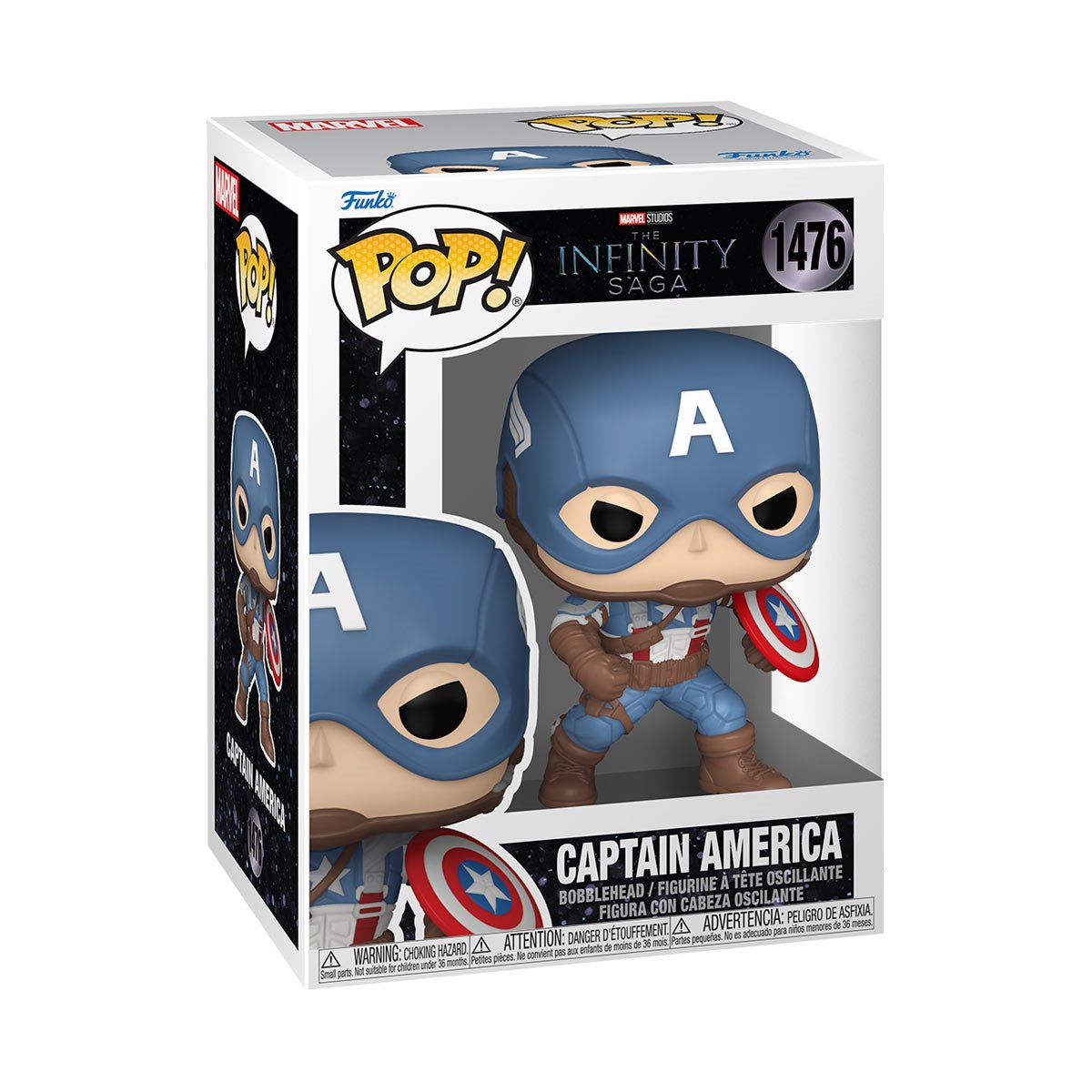 Marvel: The Infinity Saga - Captain America Pop! #1476