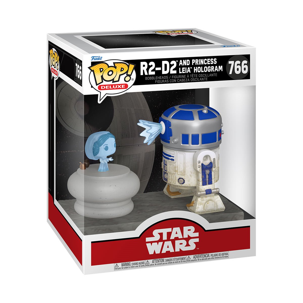 Star Wars - R2-D2 w/ Leia Deluxe Pop! #766