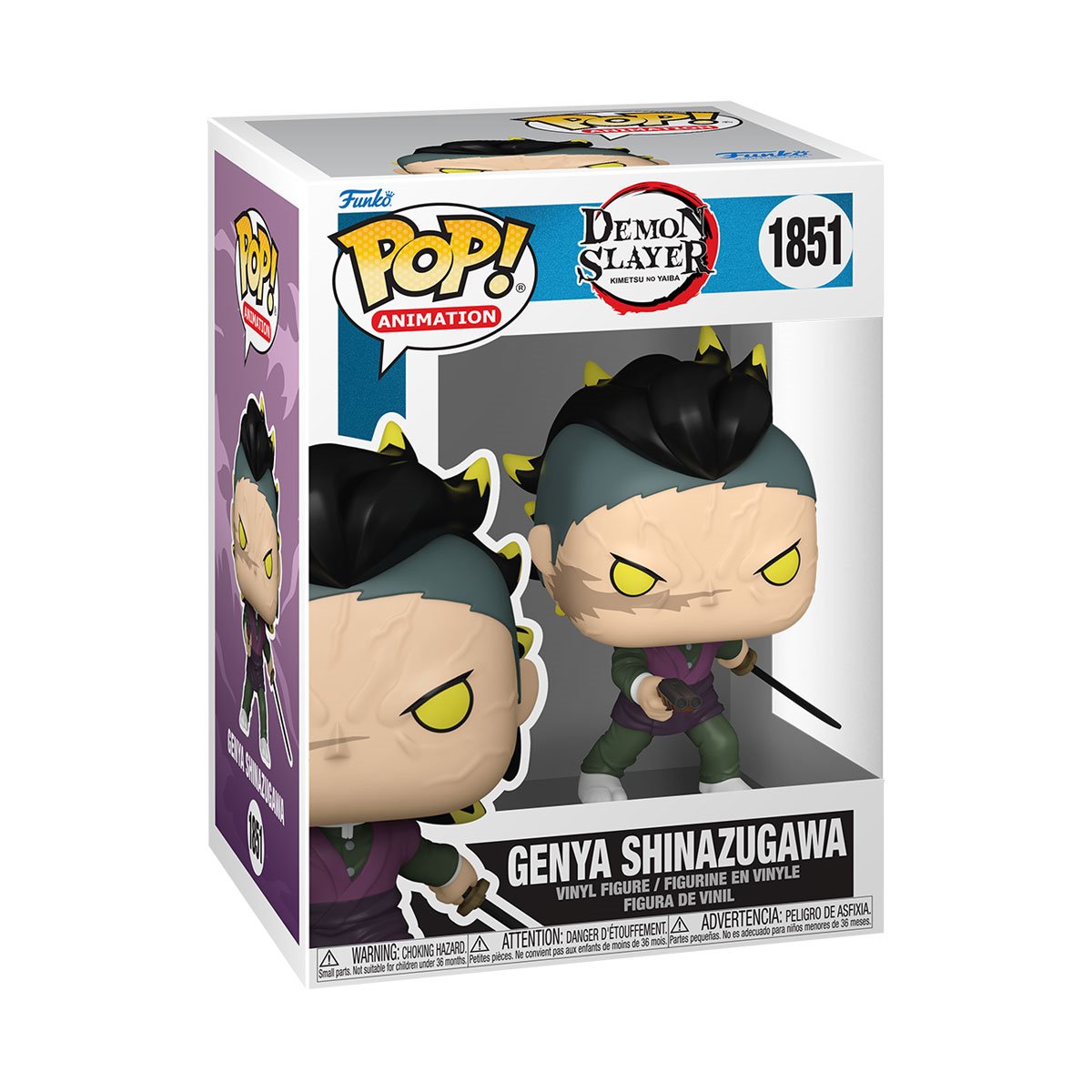 Demon Slayer - Genya Shinazugawa (Demon Form) Pop! #1851
