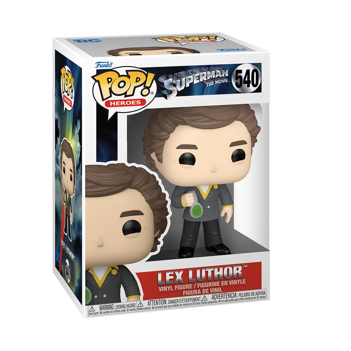 Superman 1978 - Lex Luthor Pop! #540 Chase Bundle (Chase + Common)