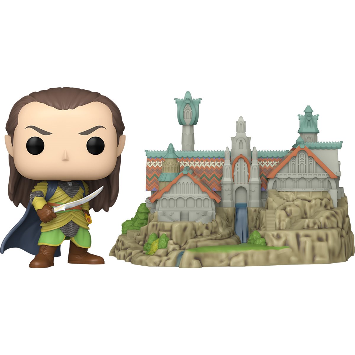Lord of the Rings - Elrond w/ Rivendell Pop! Town #1747