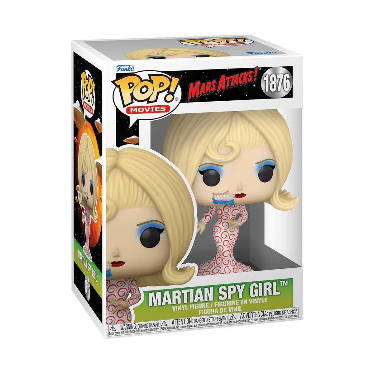 Mars Attacks - Martian Spy Girl Pop! #1876