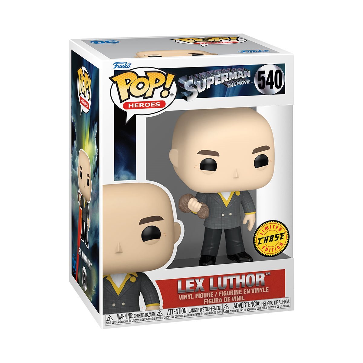 Superman 1978 - Lex Luthor Pop! #540 Chase Bundle (Chase + Common)