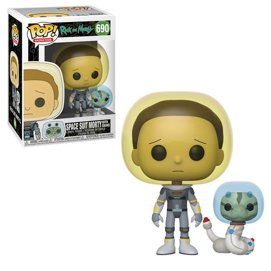 Rick and Morty - Space Suite Morty w/ Snake Pop! #690