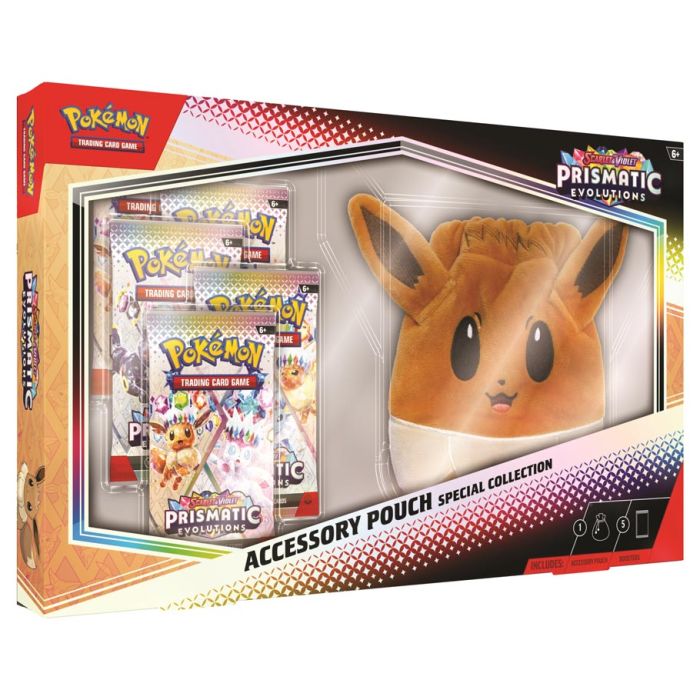 Pokémon: Scarlet & Violet - Prismatic Evolutions Pouch Special Collection