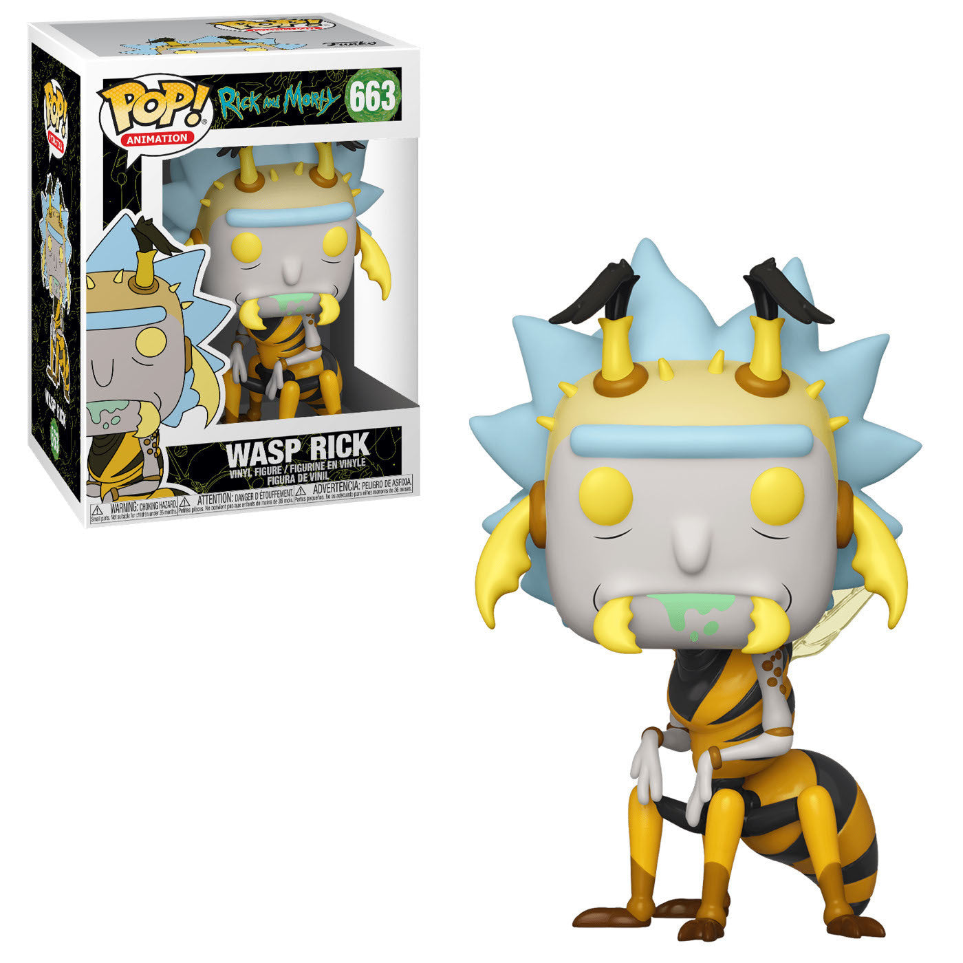 Rick and Morty - Wasp Rick Pop! #663 (PRE-ORDER)