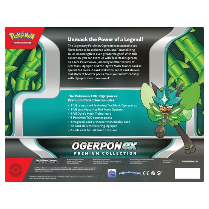 Pokémon TCG - Ogerpon Ex Premium Collection Box