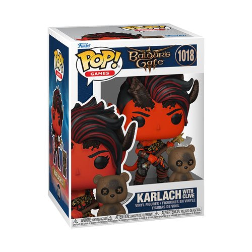 Baldur’s Gate - Karlach w/ Clive Pop! #1018 (PRE-ORDER)