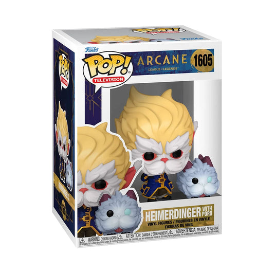 Arcane: League of Legends - Heimerdinger w/ Poro Pop! #1605 (Pre-order)