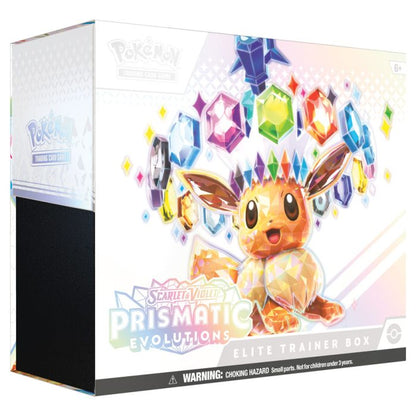 Pokémon: Scarlet & Violet 8.5: Prismatic Evolutions Elite Trainer Box (PRE-ORDER)