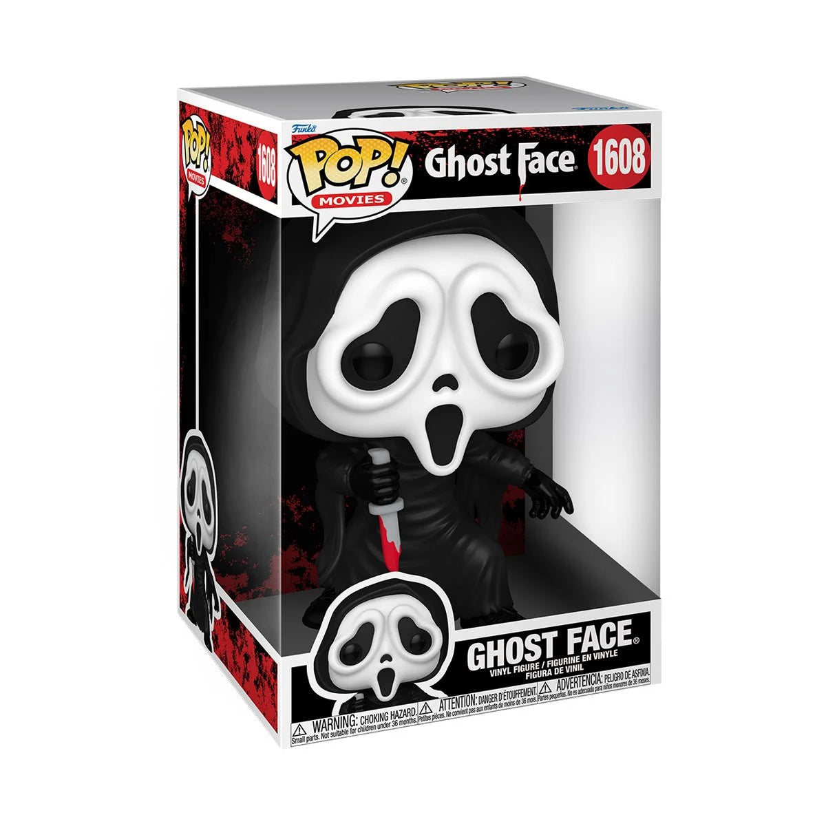 Scream - Ghost Face w/ Knife (Jumbo) Pop! #1608 (Pre-order)