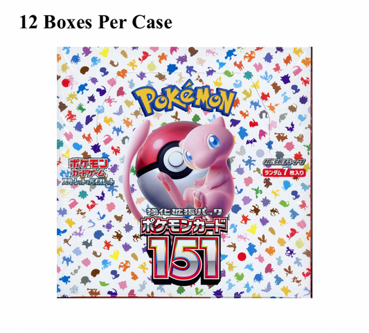 Pokémon 151 Sealed Booster Box Case - SV2A