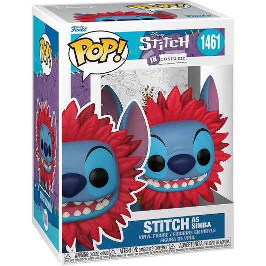 Lilo & Stitch - Costume Stitch as Simba Pop! #1461
