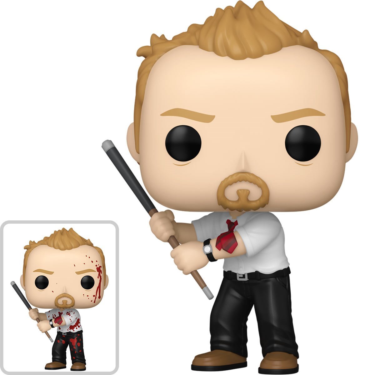 Shaun of the Dead - Shaun Specialty Series Pop! #1660 Chase Bundle (Chase + Common)