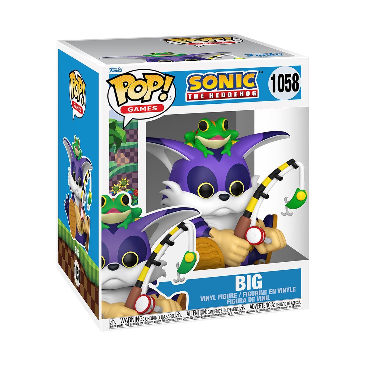 Sonic the Hedgehog - Big Super 6-inch Pop! #1058 (PRE-ORDER)