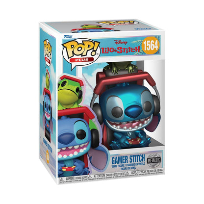 Lilo & Stitch - Gamer Stitch Metallic Pop! Plus #1564